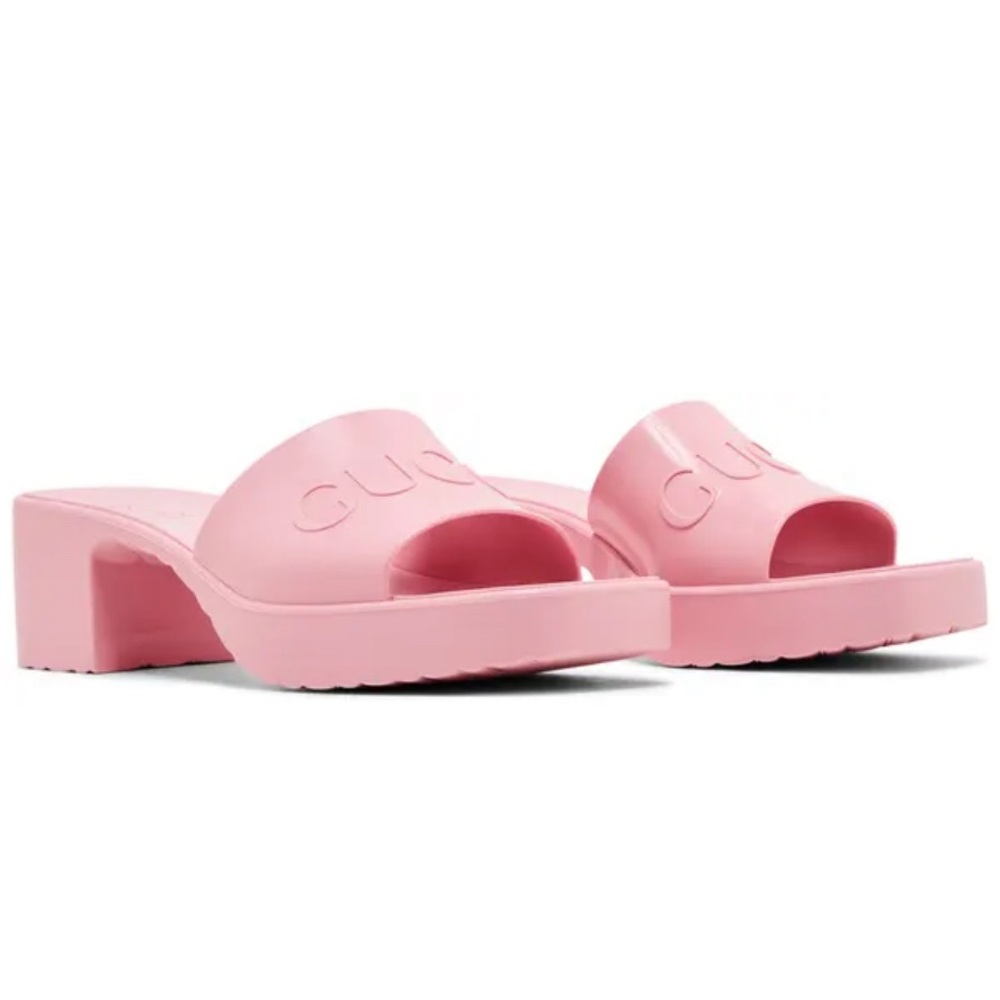 Gucci Pink Women's Mules